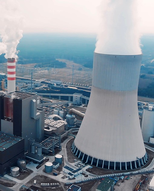 Power station industry