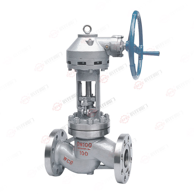 GB bevel gear stop valve