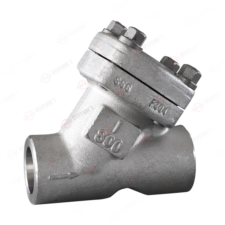 Forged steel butt welded Y-shaped filter
