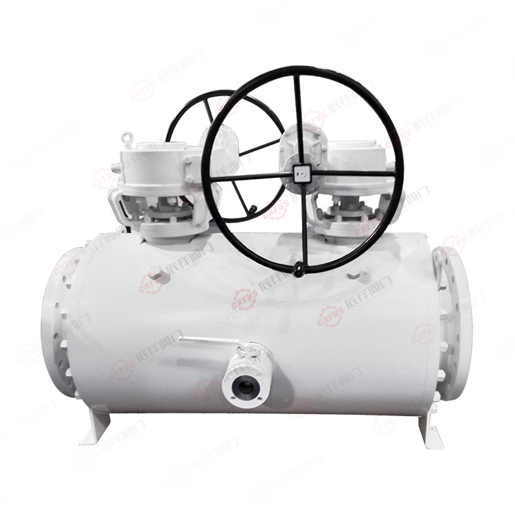 Forged double ball valve