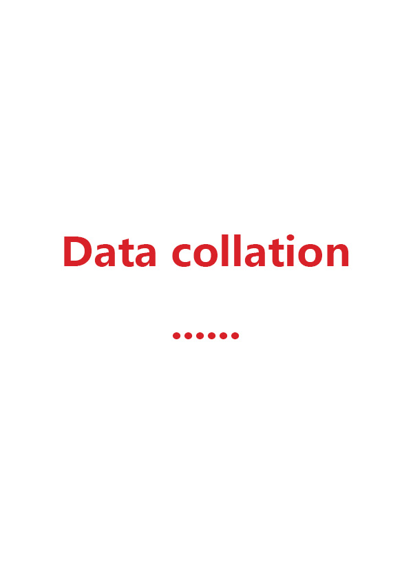 Data collation......